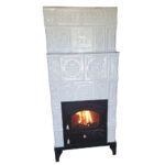 Semineu Caterina Alb cu usa Grande