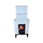 Semineu Caterina 3 Polite M7 Alb cu Usa Monobloc